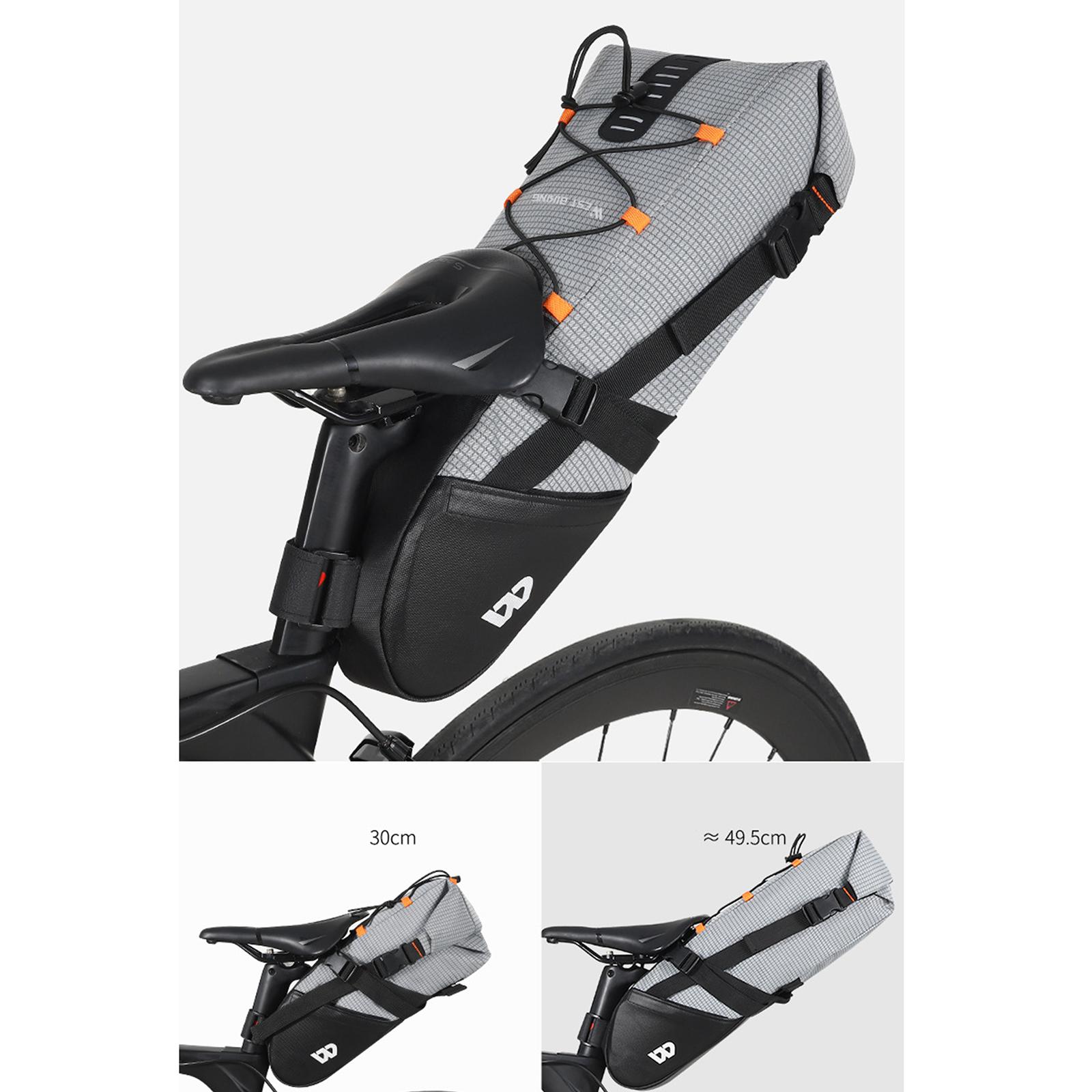 Saddle Bag Under Seat - Borsa Sottosella per Bicicletta 10L Grande