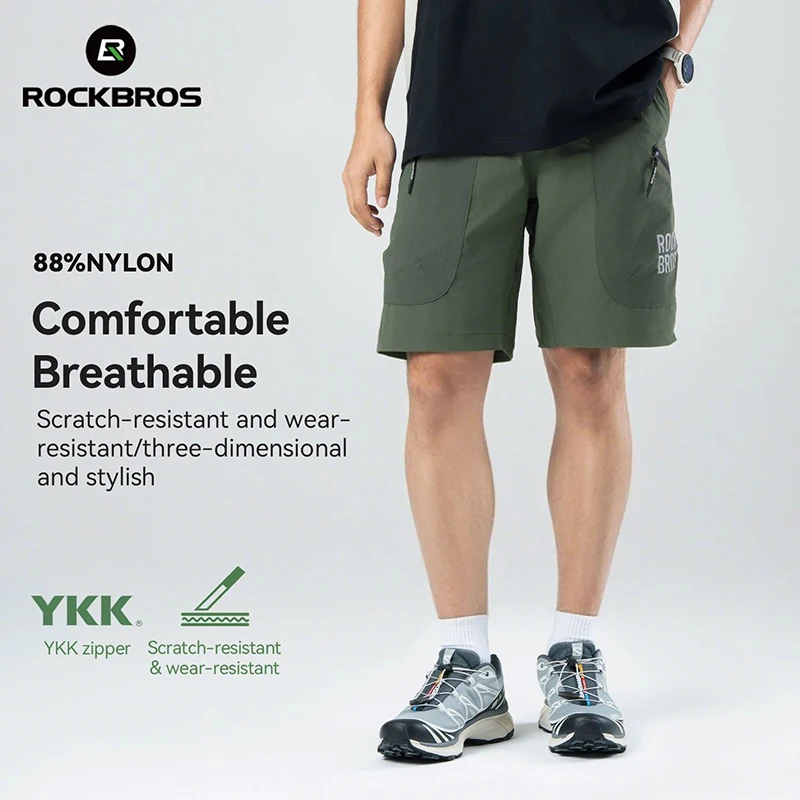 Cycling Shorts For Commute - Pantaloncini da Ciclismo ROCKBROS per Uomo,