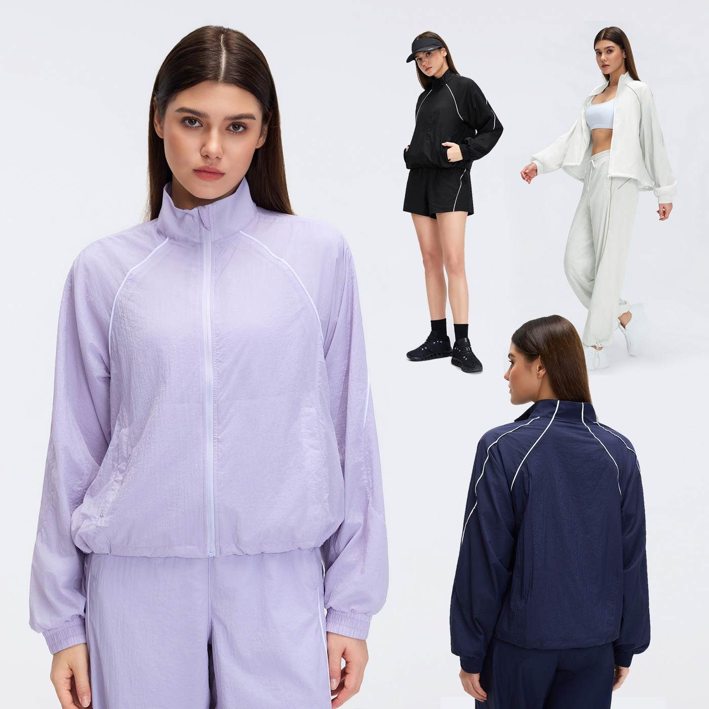 Cycling Commute Jacket - Giacca Sportiva Y2k da Donna per