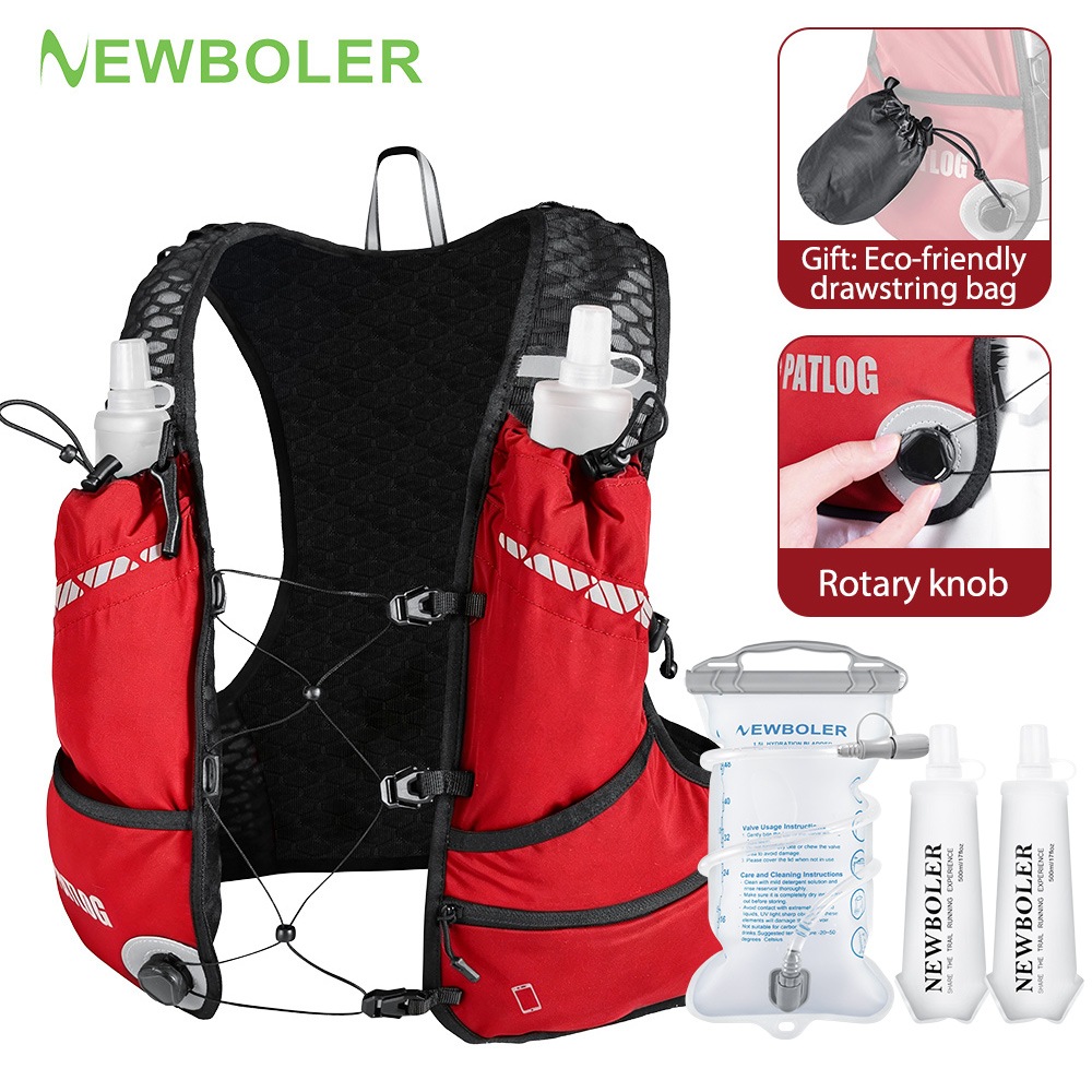 Cycling Commuter Backpack - Zaino NEWBOLER per Trail Running, Ultraleggero,