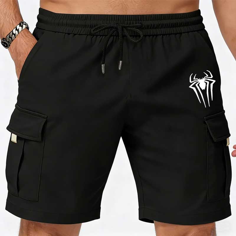 Cycling To Work - Nuovi Pantaloncini Cargo da Uomo con