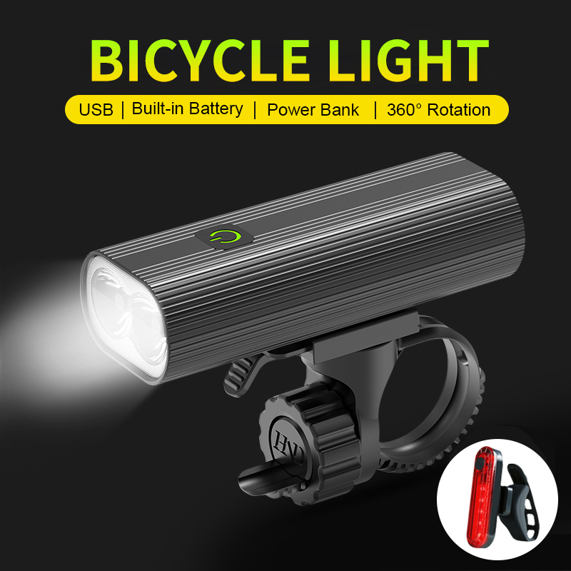 Commuting With Road Bike - Faro per bici ricaricabile super luminoso