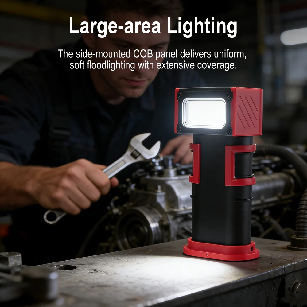 Lampada da Lavoro LED COB BORU - Cycling To Work recensione e prezzo