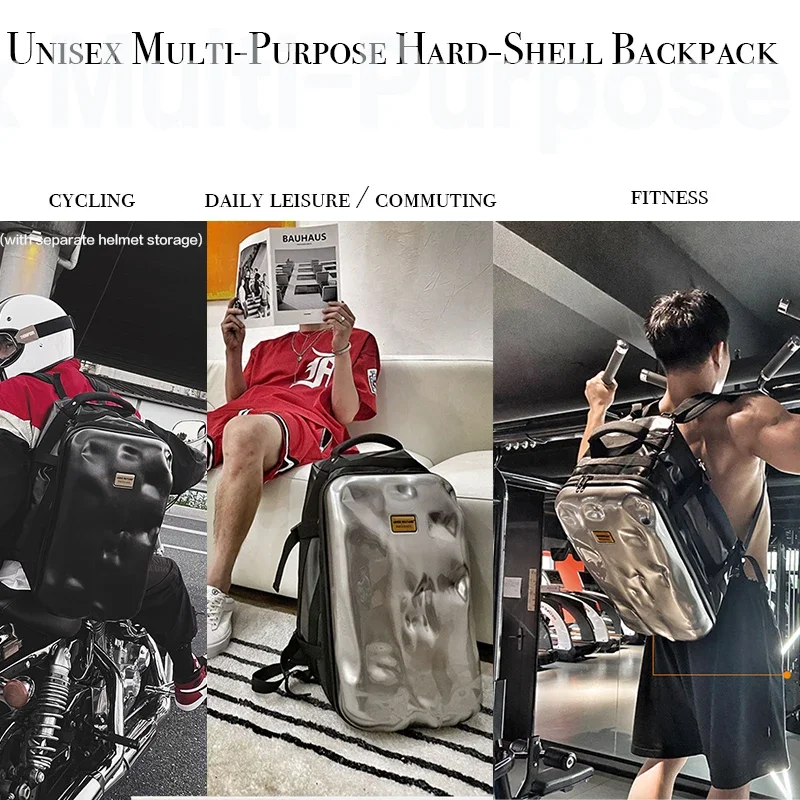 Zaino idrorepellente per uomo  - Cycling Commuter Backpack Laptop recensione e prezzo