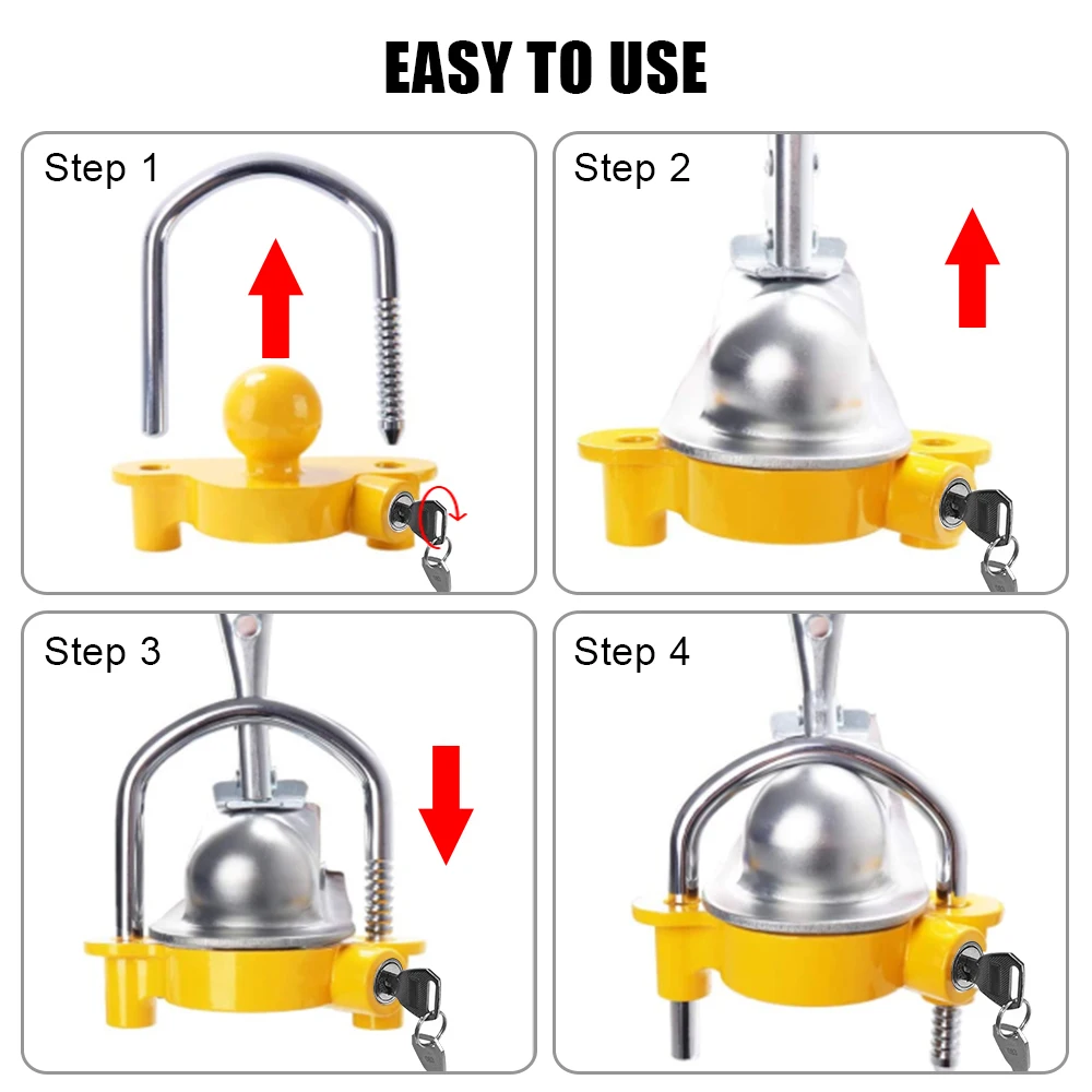 Gancio di traino di sicurezza  - U Lock Heavy Duty recensione e prezzo