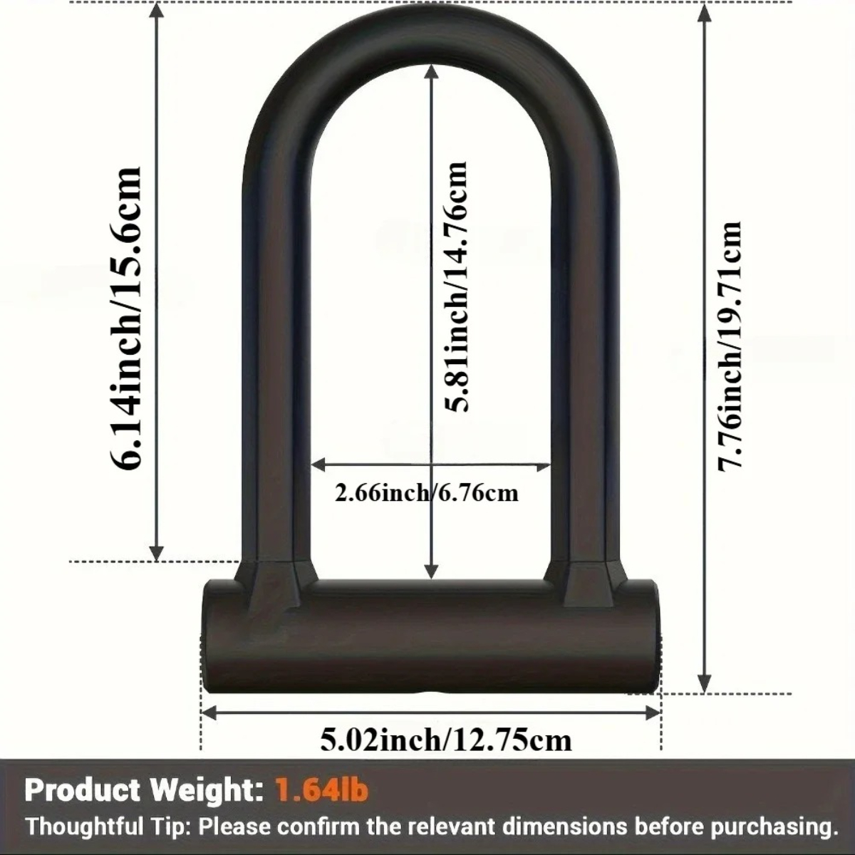 Lucchetto per bici Lucchetto a - U Lock Heavy Duty recensione e prezzo