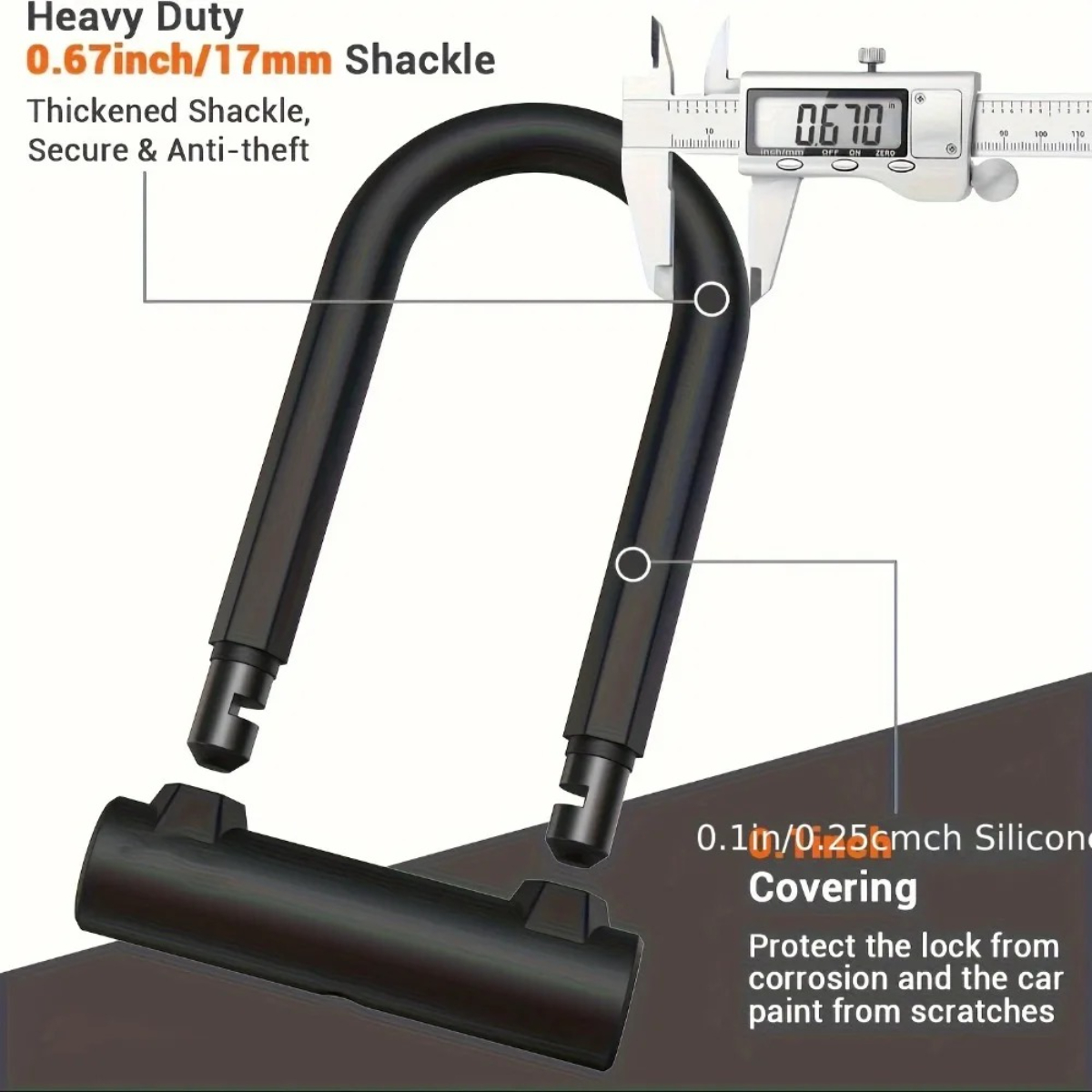 Lucchetto per bici Lucchetto a - U Lock Heavy Duty recensione e prezzo