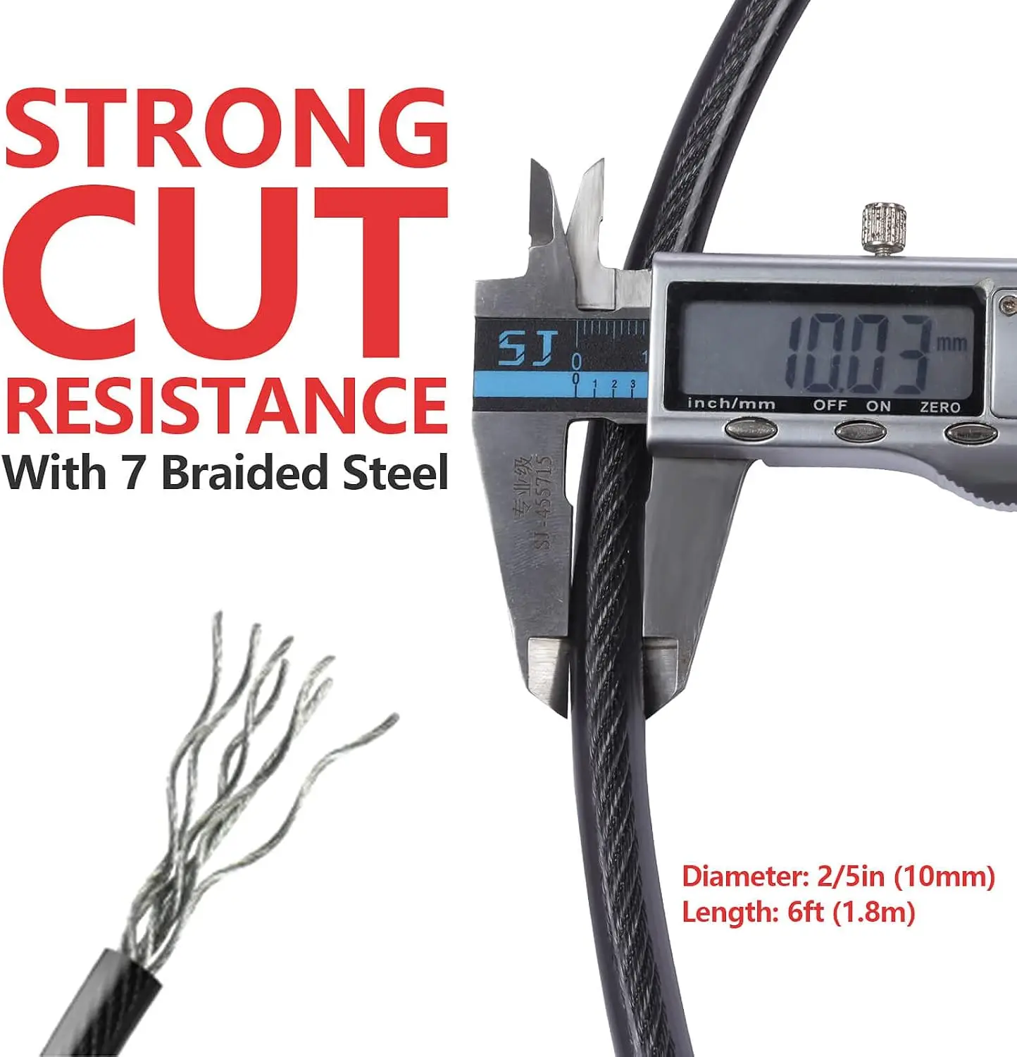 Cavo di sicurezza in acciaio D - U Lock Heavy Duty recensione e prezzo