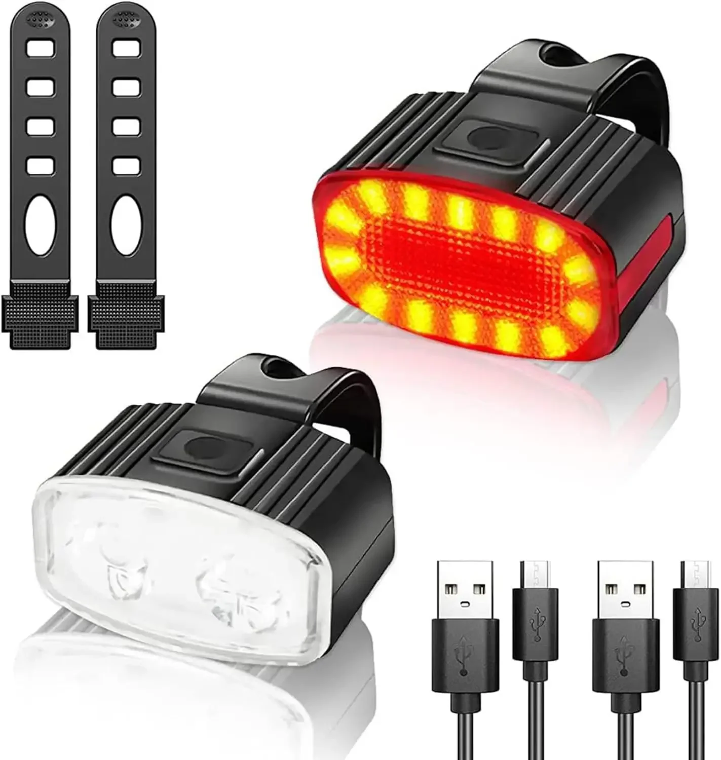 Bicicletta bicicletta anterior - Bike Light Front Rear recensione e prezzo