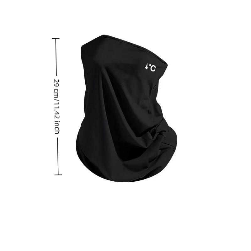 Maschera viso in seta ghiaccio - Cycling To Work recensione e prezzo