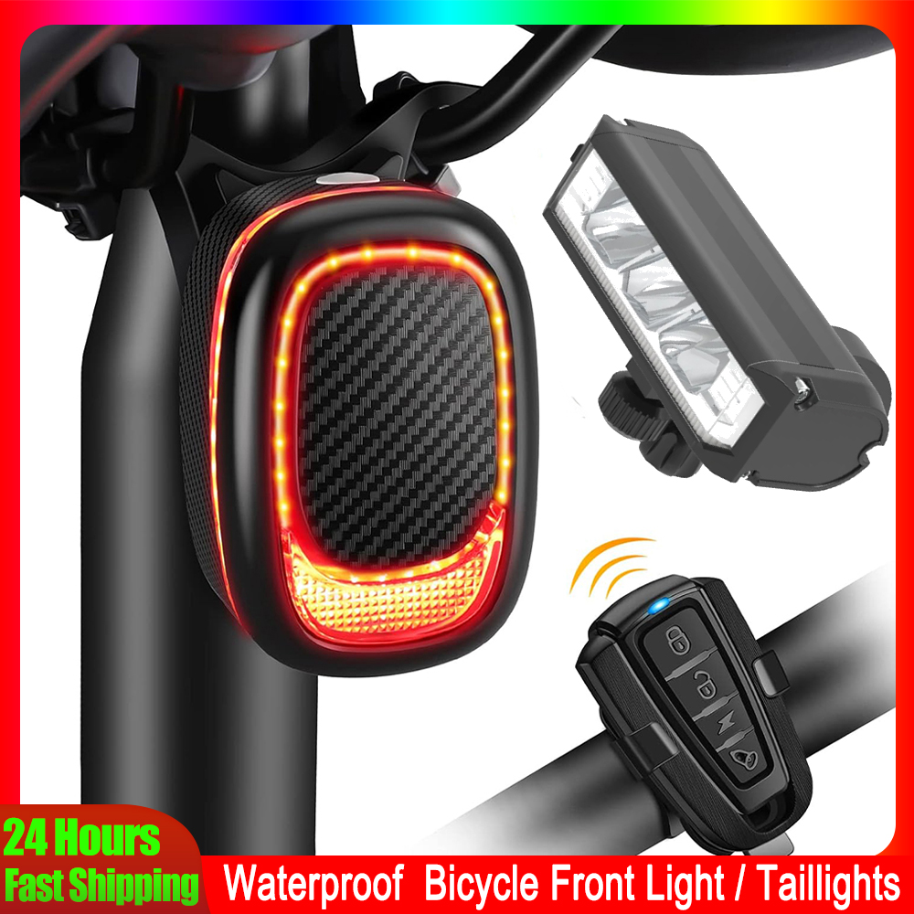 Elecpow A6Pro Allarme fanale p - Bike Light Front Rear recensione e prezzo