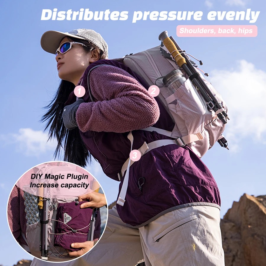 Zaino Pieghevole Leggero da 20 - Cycling Commuter Backpack recensione e prezzo