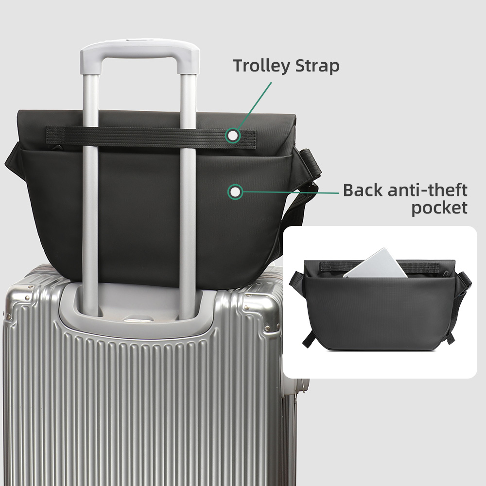 Borsa a tracolla da uomo HcanK - Cycling To Work recensione e prezzo